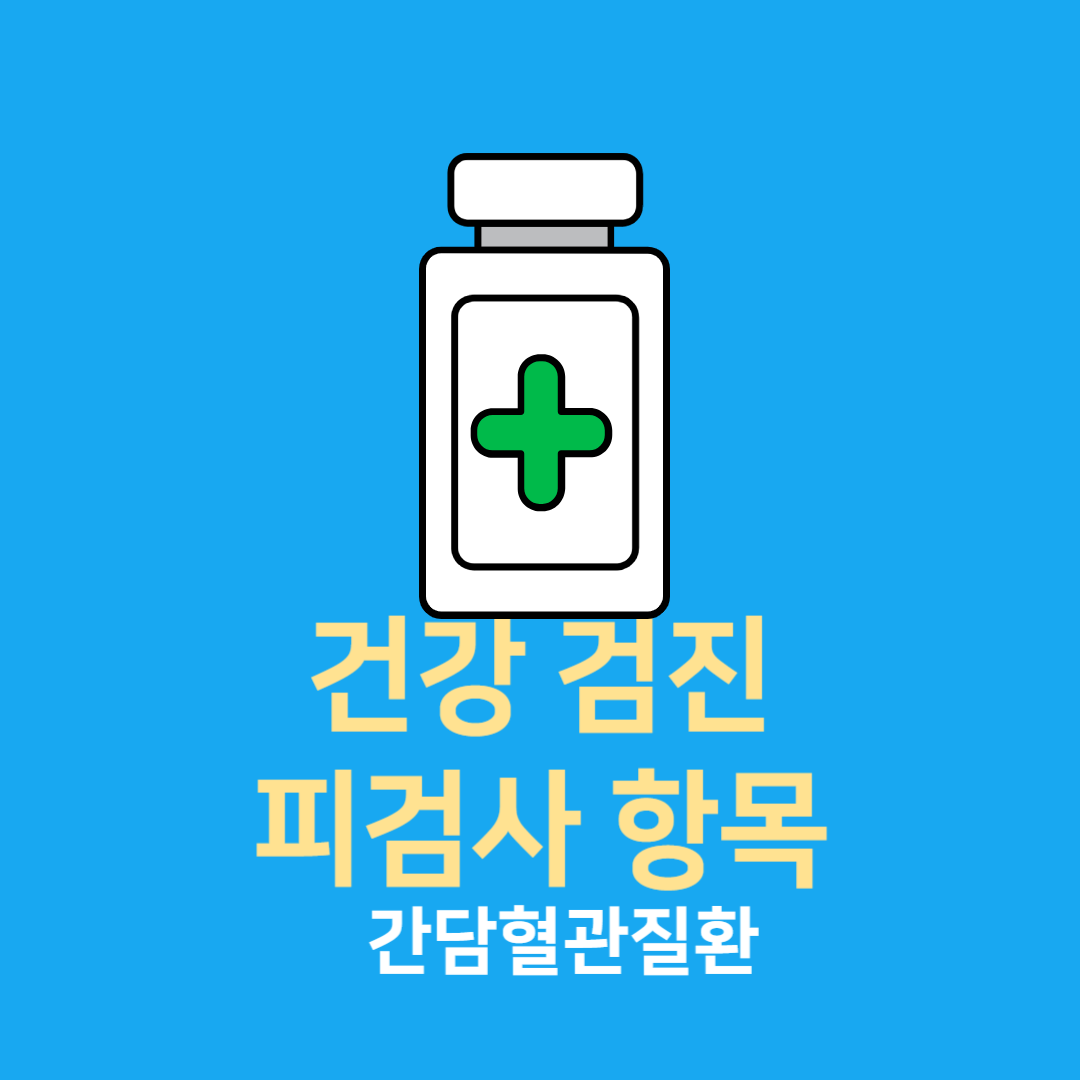 건강검진피검사항목 간담혈관질환